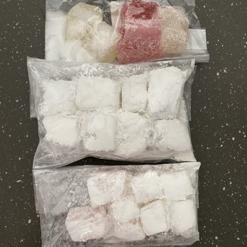 Pangolin Café - The bags of Turkish delight for the sampler - Coffee & Tea Near Me - Reno, Nevada Pangolin Café - The bags of Turkish delight for the sampler - Coffee & Tea Near Me - Reno, Nevada