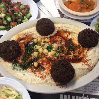 Etzel Itzik Deli - Hummus with falafel- our favorite - Delis Near Me - Miami, Florida Etzel Itzik Deli - Hummus with falafel- our favorite - Delis Near Me - Miami, Florida