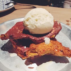 The BellBrook - Honey & Milk. Love the milk ice cream!