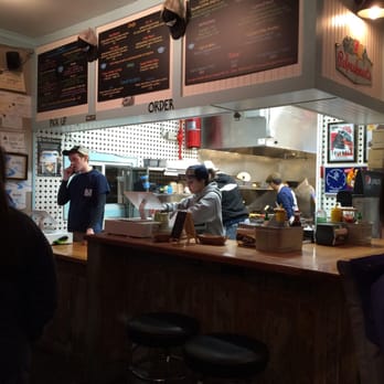 Al's Burger Shack - The open kitchen area with menu board. - Burgers Near Me - Chapel Hill, North Carolina Al's Burger Shack - The open kitchen area with menu board. - Burgers Near Me - Chapel Hill, North Carolina