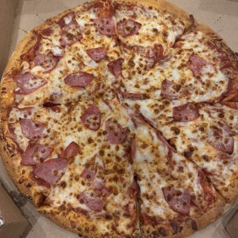 Domino's Pizza - Large pizza with extra cheese, extra sauce, and ham - Pizza Near Me - Las Vegas, Nevada