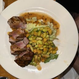Rare Seared Tuna Salad