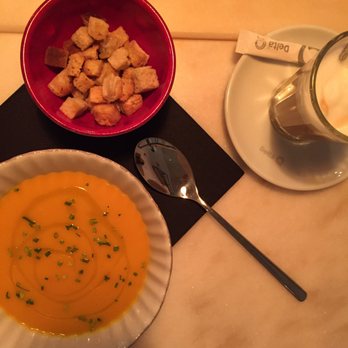 Mar d'Estórias - Soup of the day w glacao coffee - Grocery Near Me - Lagos, 08
