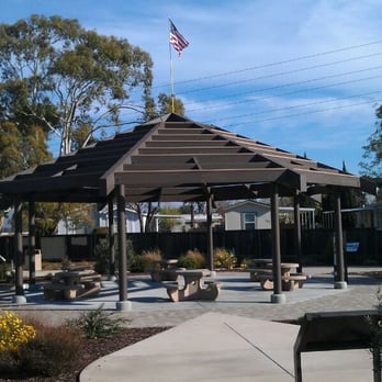 Alviso Educational Center - SCVWD - Swell gazebo w/ picnic tables - Education Near Me - San Jose, California
