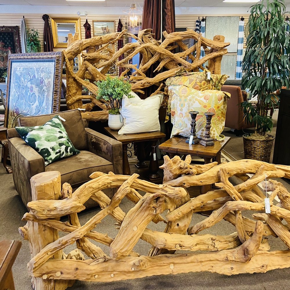 Main Street Consignment - Bed frame with a chair - Used, Vintage & Consignment Near Me - Rockwall, Texas Main Street Consignment - Bed frame with a chair - Used, Vintage & Consignment Near Me - Rockwall, Texas