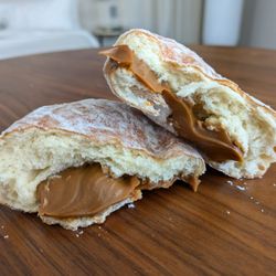 @endoedibles on Instagram 10/26/24  Dulce de Leche Donut