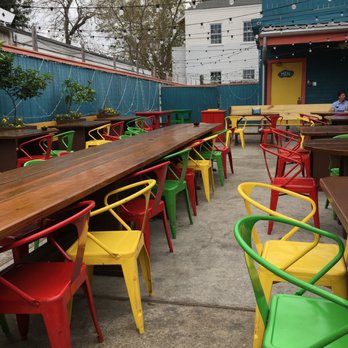 Dat Dog - Out door seating - Hot Dogs Near Me - New Orleans, Louisiana Dat Dog - Out door seating - Hot Dogs Near Me - New Orleans, Louisiana