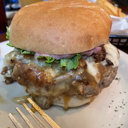 Turkey diner burger yum! Turkey diner burger yum!