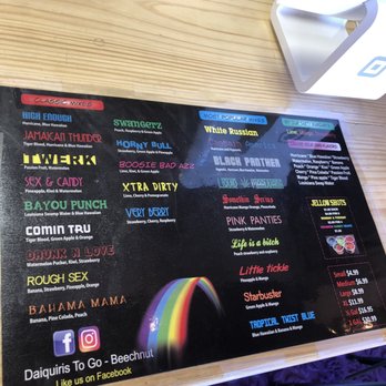 New Orleans D & W - Drink Menu - Juice Bars & Smoothies Near Me - Houston, Texas