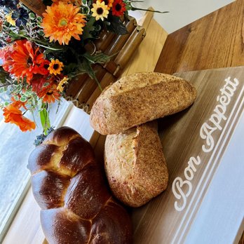 The Bread Gal - a variety of breads on a cutting board - Desserts Near Me - Saginaw, Michigan The Bread Gal - a variety of breads on a cutting board - Desserts Near Me - Saginaw, Michigan