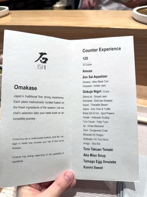 Menu photo 6 Ishi Omakase & Premium Sake Brooklyn, NY Menu photo 6 Ishi Omakase & Premium Sake Brooklyn, NY