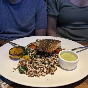 Yard House - Mediterranean Salmon - New American Near Me - San Antonio, Texas Yard House - Mediterranean Salmon - New American Near Me - San Antonio, Texas