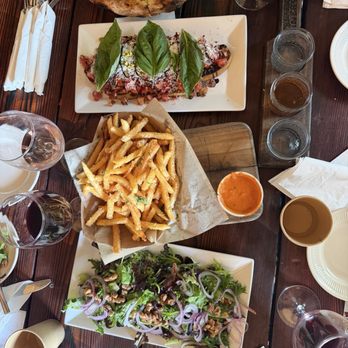 Bernardo Winery - Parmesan Fries, Bernardo Winery House Salad, Bruschetta, Margherita Pizza - Venues & Event Spaces Near Me - San Diego, California