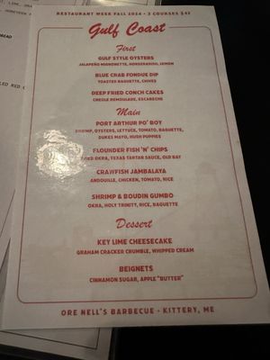 Menu photo 2 Ore Nell's Barbecue Kittery, ME