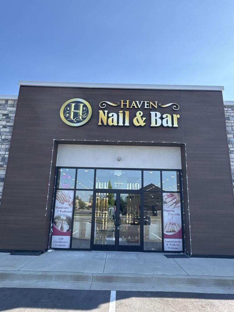 Haven Nails & Bar Logo