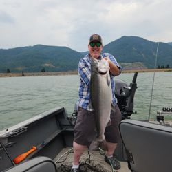 Fishing with Big Mike