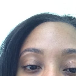 Merrick Eyebrow Threading Zone - Results of brow threading and tint * note this is a bad pic. I was very happy with my results*