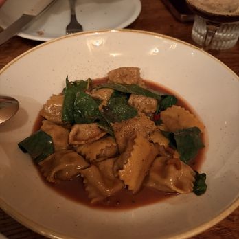 Osteria Savio Volpe - agnolotti (braised beef stuffed pasta) - Italian Near Me - Vancouver, British Columbia