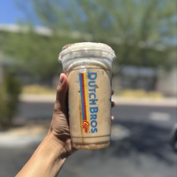 Dutch Bros Coffee - Dulce de leche Latte - Coffee & Tea Near Me - La Quinta, California Dutch Bros Coffee - Dulce de leche Latte - Coffee & Tea Near Me - La Quinta, California