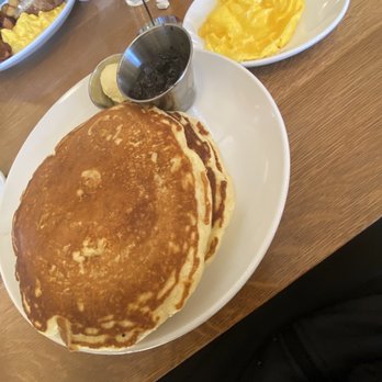 Winslow's Table - Pancakes (Berry Compote on the side), Scrambled Eggs - New American Near Me - University City, Missouri Winslow's Table - Pancakes (Berry Compote on the side), Scrambled Eggs - New American Near Me - University City, Missouri