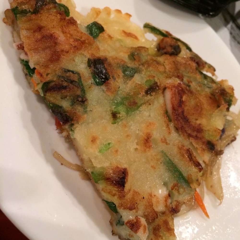 Mapo BBQ - Seafood pancake - Korean Near Me - Flushing, New York Mapo BBQ - Seafood pancake - Korean Near Me - Flushing, New York