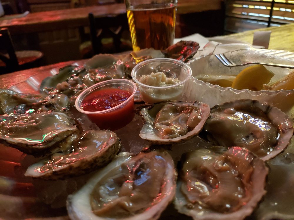 CASEY MOORE’S OYSTER HOUSE Seafood Happy Hour, Irish Pub, Oyster