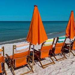 San Flea Beach Service - San Flea Beach Service
Beach chair & umbrellas rentals with setup in Cape San Blas, Indian Pass, & Windmark Beach Florida
