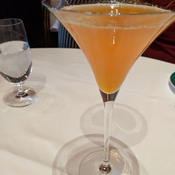 Le Cirque - Passionfruit martini - French Near Me - Las Vegas, Nevada