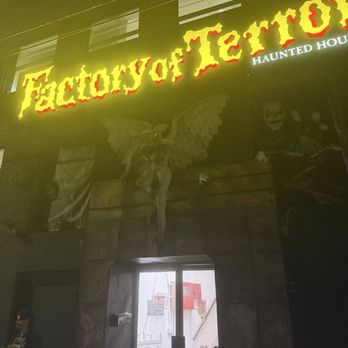 Factory Of Terror Haunted House - Factory Of Terror Front - Haunted Houses Near Me - Fall River, Massachusetts