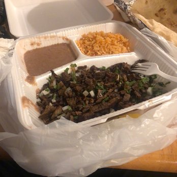 Flying Taco - Asada Plate/Combo - Tacos Near Me - Tulare, California