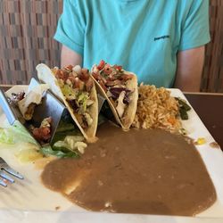 GRINGO grill + cantina - Is that refried bean soup?  Had to request a spoon.