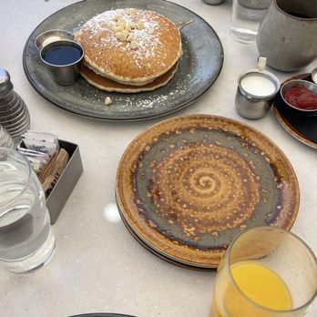 Reunion Kitchen + Drink - White chocolate pancake - New American Near Me - Santa Barbara, California