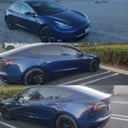 Top is before, bottom 2 are after. Makes it look so much newer and stealthy. I love it.