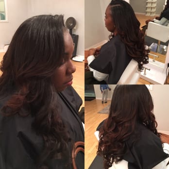 Salon Silk Chicago - Sewin with minimal leave out - Hair Salons Near Me - Gurnee, Illinois Salon Silk Chicago - Sewin with minimal leave out - Hair Salons Near Me - Gurnee, Illinois
