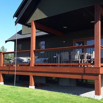 Here Come the Painters - For exterior staining a high-quality water or oil-based stain is should be used rather than just a sealer. - Painters Near Me - Penticton, British Columbia Here Come the Painters - For exterior staining a high-quality water or oil-based stain is should be used rather than just a sealer. - Painters Near Me - Penticton, British Columbia
