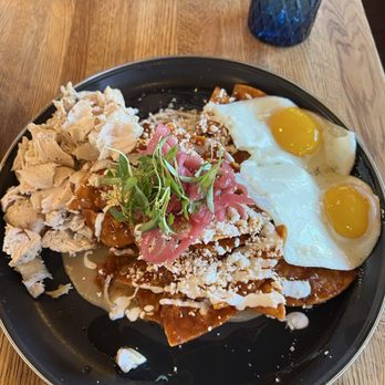 Pradera Brunch - Chilaquiles with chicken - Breakfast & Brunch Near Me - Baldwin Park, California Pradera Brunch - Chilaquiles with chicken - Breakfast & Brunch Near Me - Baldwin Park, California