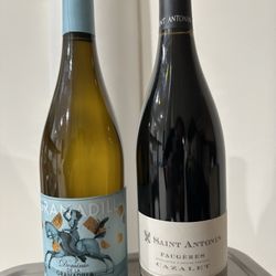 Princeton Corkscrew Wine Shop - Examples of a Fougères by Cazalet and a Verdejo from Rueda both moderately priced and recommended.