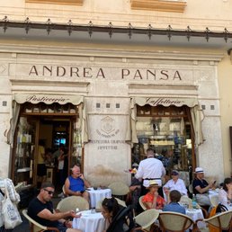 Andrea Pansa Pastry Shop Entrance