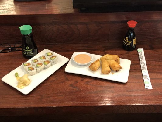 Blue spot sushi by null