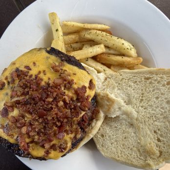 O. C. White's Restaurant - Kids bacon cheeseburger - Seafood Near Me - St Augustine, Florida