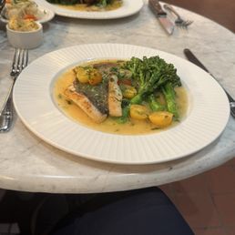 John Dory special of the day ( Delicious with the lemon butter sauce!!!!!) and the Veal.