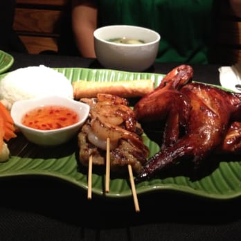 Reathrey Sekong - BBQ platter (shrimp & beef skewers / chicken wings) - Cambodian Near Me - Phoenix, Arizona Reathrey Sekong - BBQ platter (shrimp & beef skewers / chicken wings) - Cambodian Near Me - Phoenix, Arizona