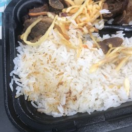 Taste just like the plantain burnt smh hard ass rice