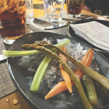 Officers Club Lowry - Complimentary Veggies - Cocktail Bars Near Me - Denver, Colorado
