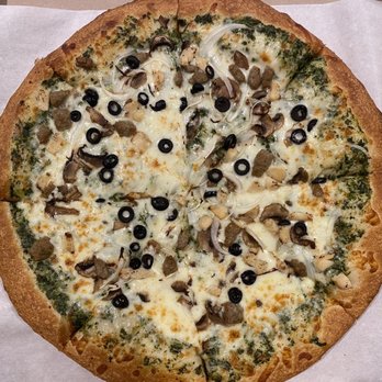 Ashay's Pizza - Popeye's Protein Pizza - Pizza Near Me - Houston, Texas