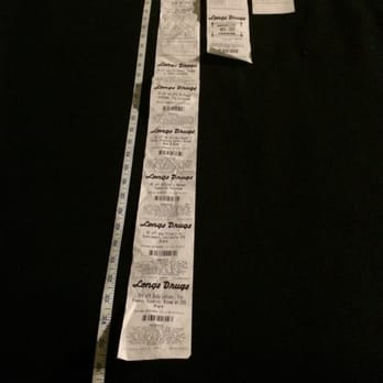 Longs Drugs - Some of these receipts are downright ridiculous. It's nearly as tall as I am - Drugstores Near Me - HONOLULU, Hawaii