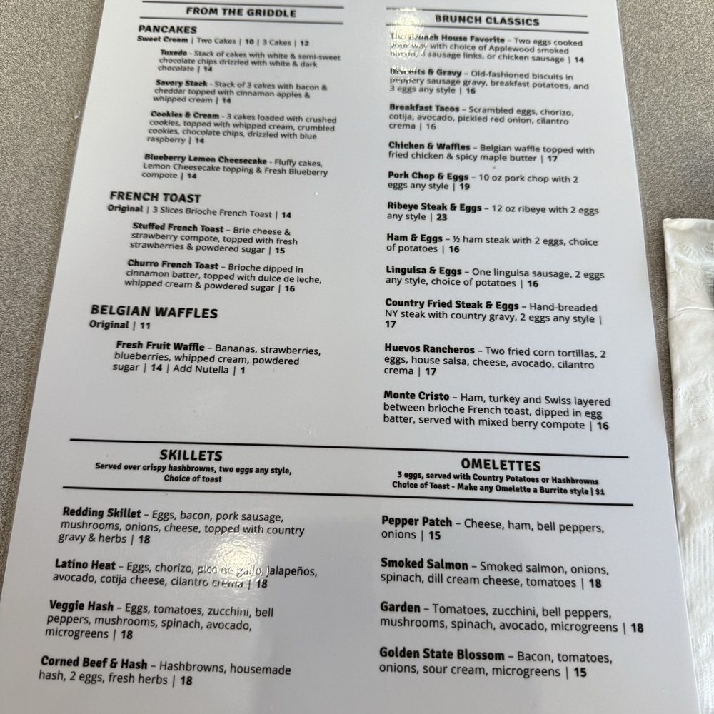The Brunch House - Breakfast menu - Breakfast & Brunch Near Me - Redding, California The Brunch House - Breakfast menu - Breakfast & Brunch Near Me - Redding, California