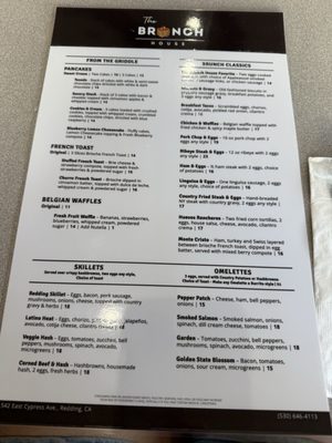 Menu photo 5 The Brunch House Redding, CA