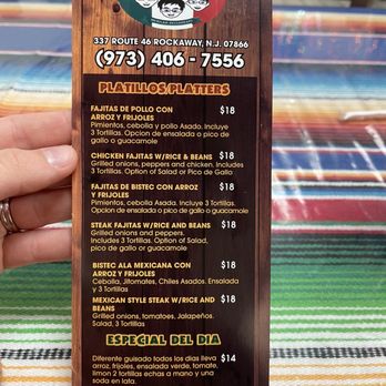 3 Hermanos Mexican Restaurant - Menu - Desserts Near Me - Rockaway, New Jersey