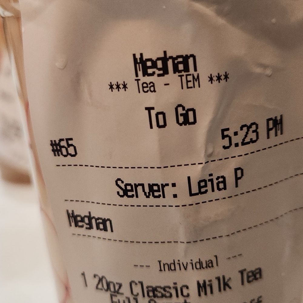 Tastea  - Classic milk Tea - Bubble Tea Near Me - Temecula, California
